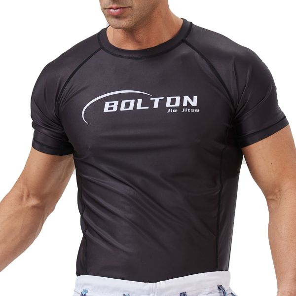 Fully Sublimation Martial Arts BJJ Rashguard Compression Shirt Quick Dry with Pilling Resistance