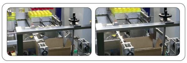 KZ-2T PLC Controlled Full Automatic Carton Packing Machine 6-8 Cartons/Min