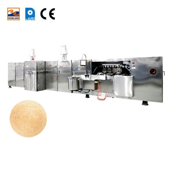Stainless Steel Automatic Gas Obleas Wafer Production Line / Obleas Wafer Machine