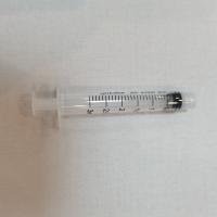 Concêntrico das seringas do fechamento de Luer esterilizado pelo EO três porções de 3ml para a injeção