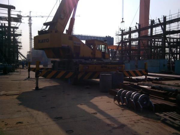 50T Used Kato crane Rough terrain crane KR500-v 2000 Turkmenistan Kazakhstan Philippines