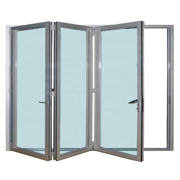 Retractable Aluminum Alloy Doors And Windows Custom Windows with Stainless Steel Screen