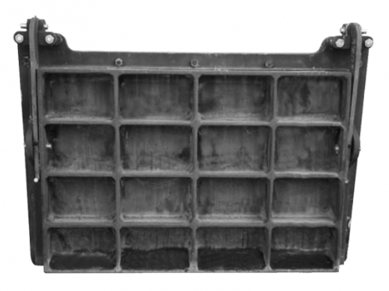 Ворота плотины скольжения ворот шкива большого гидравлического плоского стального створного щита стальные