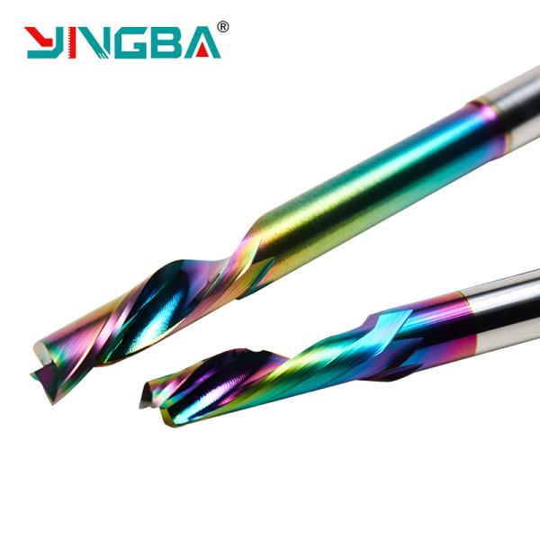 CNC Cutting Aluminum Milling Cutter Nano Coating Woodworking  Tungsten Carbide Bits