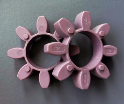 Polyurethane Spider Coupling with 92-98 Shore A Hardness High Tensile Strength and Good Machining Performance