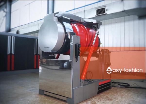 3KW Tiltable Wet Ball Mill Touch Screen For Cemented Carbide Industry