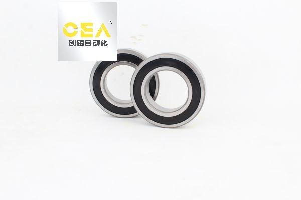 Steel Nylon Cage Deep Groove Ball Bearing 6203 Bore Dia 6mm
