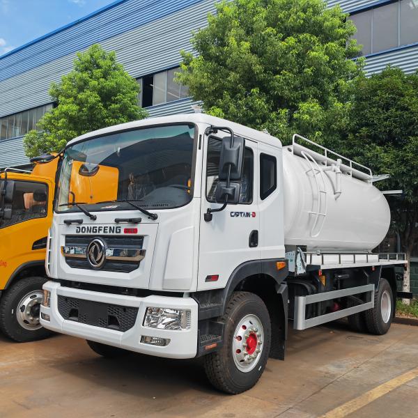 Dongfeng Captain D Suction Sewage Truck 4x2 Cummins Engine Sewage Sucking Truck