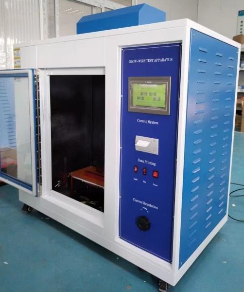 Keystroke Glow Wire Combustion Flame Test Chamber Workpieces Vertical Flammability Tester