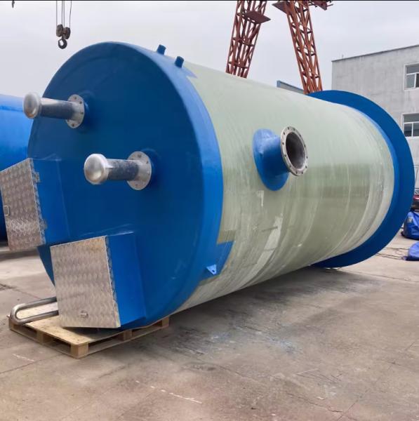 Prefabricated Frp Integrated Pumping Station Rural Municipal Pipe Network Sewage and Rainwater Lifting Pumping Station