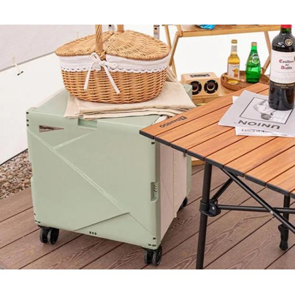 6 колес взбираясь пластиковая корзина с автомобилями ручного багажа места мини складывая