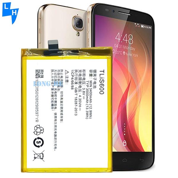 3.85V 3200mAh Батарея для alcatel TLis600 alcatel 7054 3N / 3S M3G Двойная защита IC