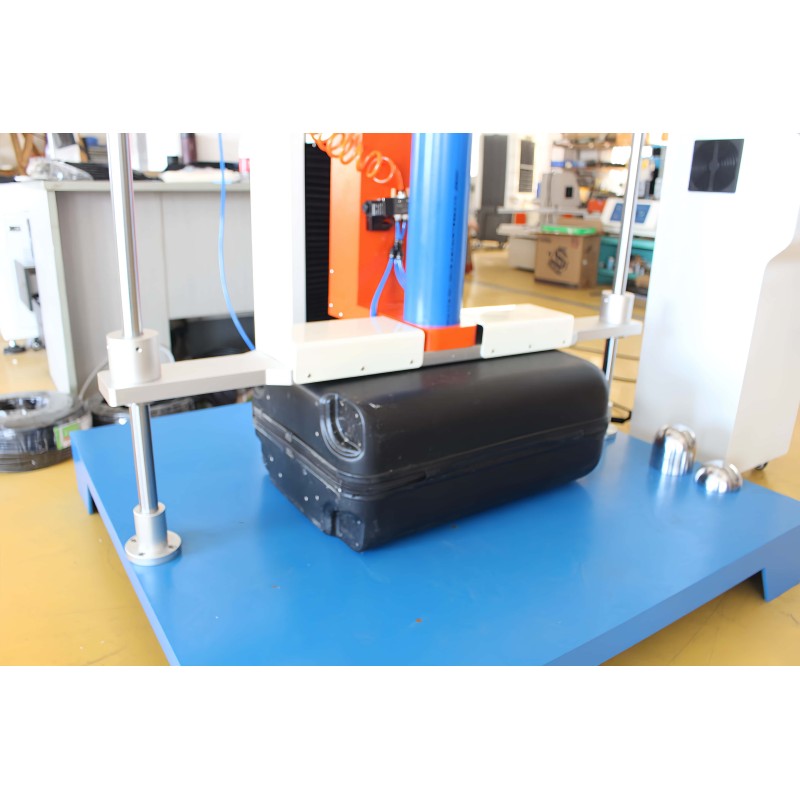 Automatic Luggage Drop Hammer Tester Suitcase Shell Impact Resistance Test Equipment for QC Inspection