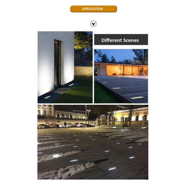 6w прямоугольный линейные огни оригинальный Кри подсветка Одноцветный с сертификацией CE ROHS L195mm