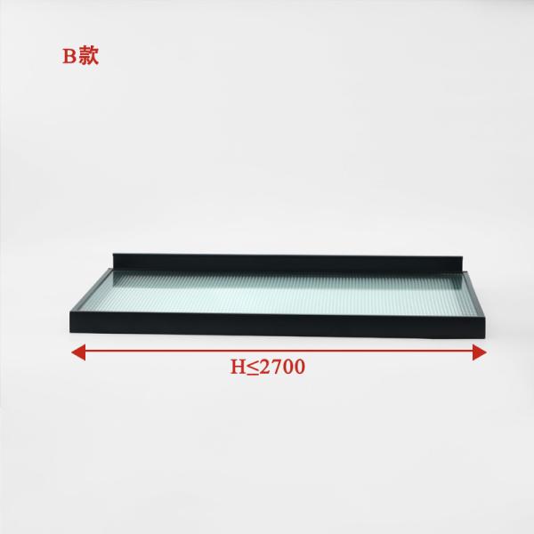 2700mm Aluminum Alloy Frame Profile Kitchen Door Frame For Glass Sliding Door