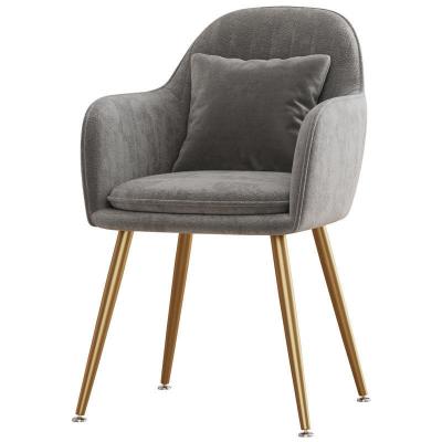 Silla de comedor de tela moderna para la cocina del salón del hotel