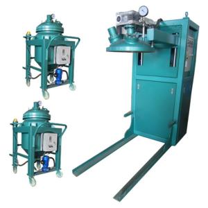 Thin Film-Degassing Vacuum Mixing and Injection Device