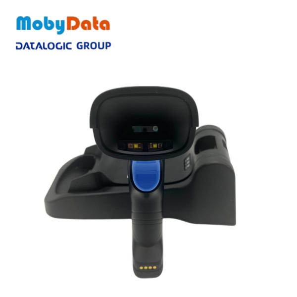 KS2000BT Industrial Wireless Barcode Scanner with Stand 1MP HD Camera for High-Speed 1D/2D Code Reading