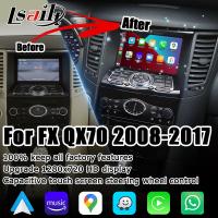 Elevação da tela de Infiniti FX35 FX50 FX37 FX QX70 IT06 HD com o automóvel carplay sem fio do androide