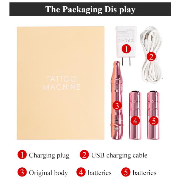 Ручка Tatoo Microblading набора татуировки макияжа алюминиевого сплава беспроводная Semi постоянная