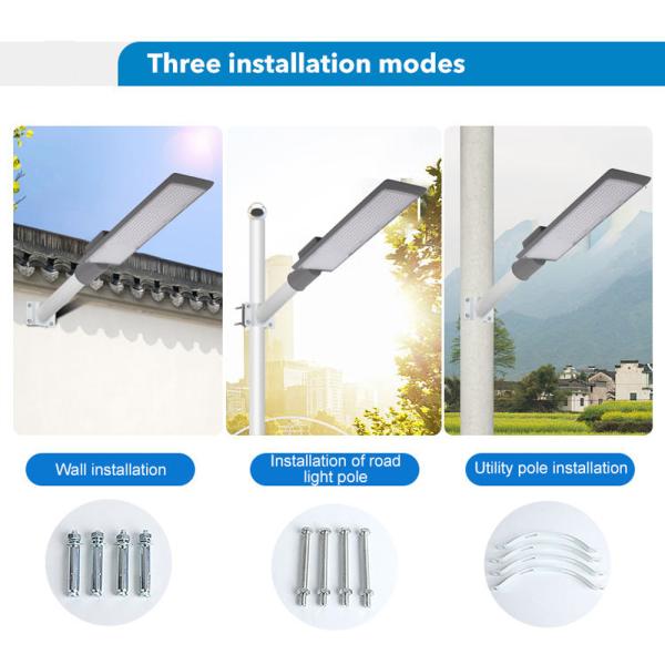 100W Led Parking Lot Light With Dusk Dawn Photocell Quick Installation Commercial CE RoHs