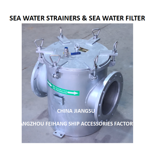 Simplex Strainers Steel Plate Sea Water Filter AS300 CB/T497 Body - Hot dip galvanized Filter cartridge - Stainless steel