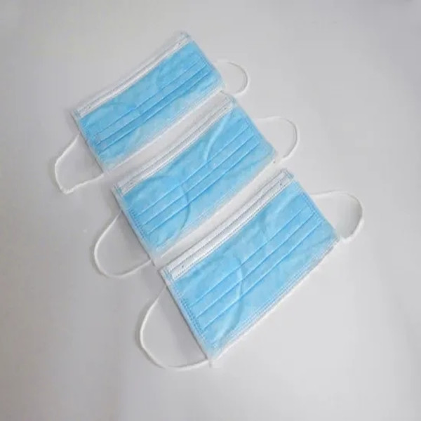 Anti Bacteria Disposable Hospital Masks , Earloop Surgical Mouth Mask