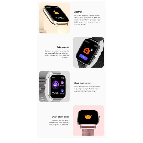 Y13 Smart Watch for Men Women BT Call Relogio Rate Pressure Sport Fitness tracker H13 Smart Watches