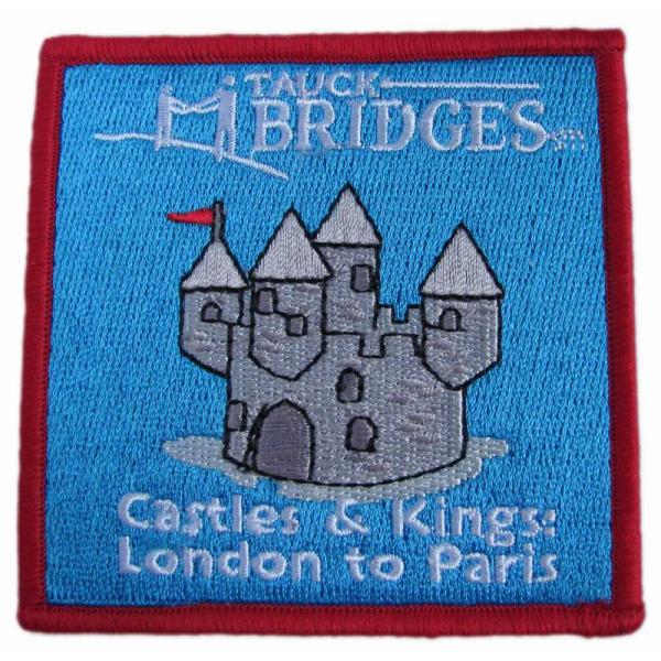 Venture Brothers Embroidery Logo Patch Merrow Border Twill Fabric Iron On Patch