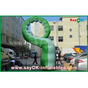 Advertising Inflatable Green Oxford Cloth Inflatable Cartoon Characters /