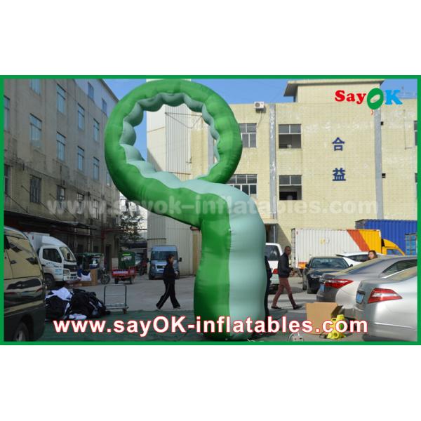 Advertising Inflatable Green Oxford Cloth Inflatable Cartoon Characters /  Inflatable Caterpillar