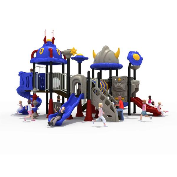 OEM Наружное оборудование для водных игровых площадок Пластиковая горка для детей