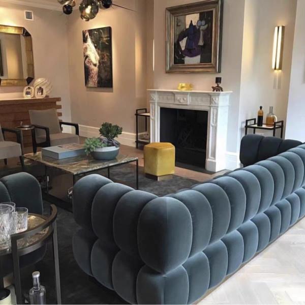 Upscale 3 4 5 Star Hotel Room Sofa Customized Hotel Furniture