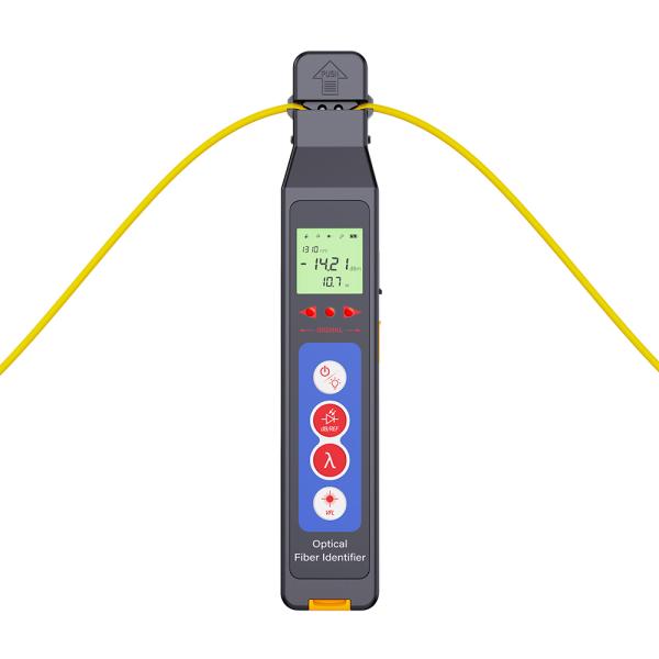 FONGKO KFI-45 Fiber Optical Identifier FOI Detector Cable Tester with Fiber Visual Fault Locator VFL and Optical Power Meter