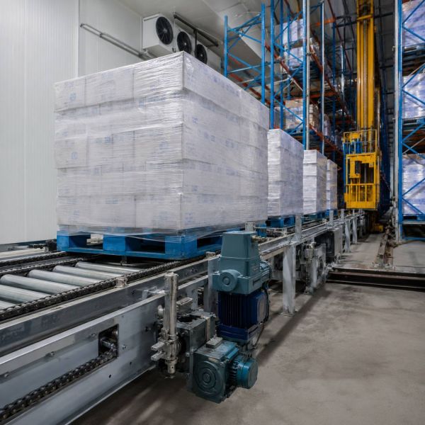 ASRS Auto Storage System Low Temp For Food And Frozen Goods Warehouses