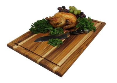 Popular Antimicrobial Bamboo Cutting Block , Oak Cutting Board For Kitchen