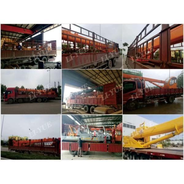 Hydraulic System Mini Hydraulic Crane for Small Boats / Marine / Ships Max. Lifting Height 5-30m Span 5-25m