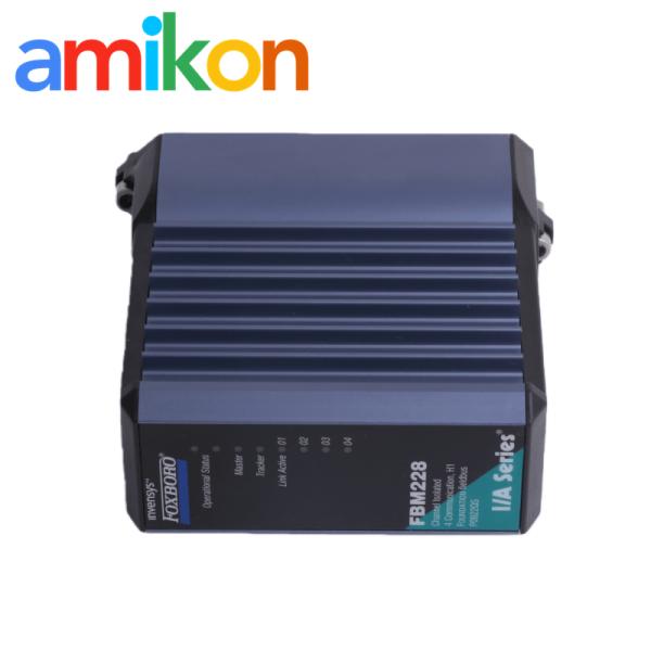 Foxboro FBM228 P0922QS Foundation Fieldbus Redundant Module with 24Vdc Input Voltage