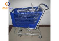 TPR roues dépliantes chariot de shopping 125L Pour le supermarché