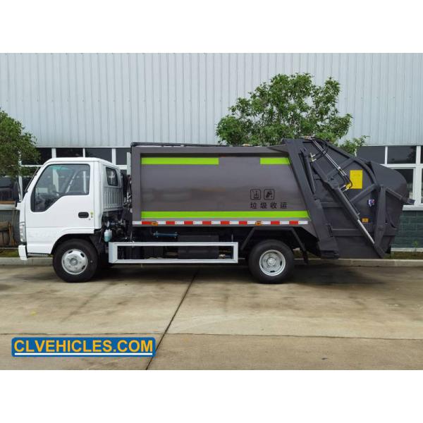 NQR NPR ISUZU Garbage Truck 98hp Isuzu Garbage Compactor Truck