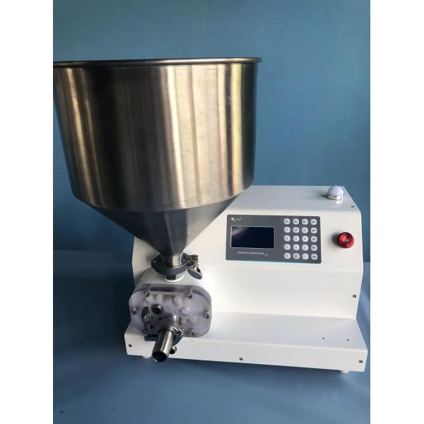 Smart Weighing Filling Machine for Viscous Liquid with 5~200 Grams Filling Scope and 360 Bottles per Hour Speed