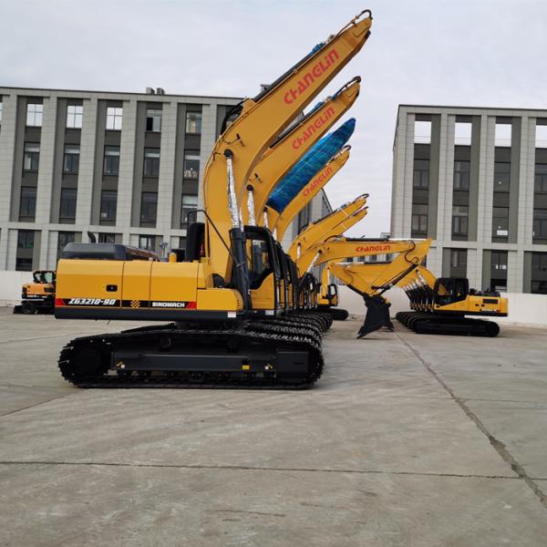 Excavateur hydraulique à rampe ZG210 économe en énergie 9520 × 2800 × 3030 mm