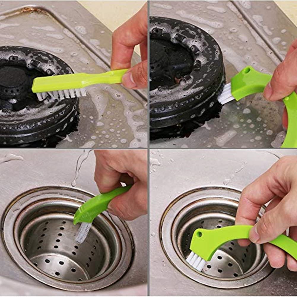 плитка 2.1in красная совместная Scrub чистка Grout формы щетки 3.5inch плоская