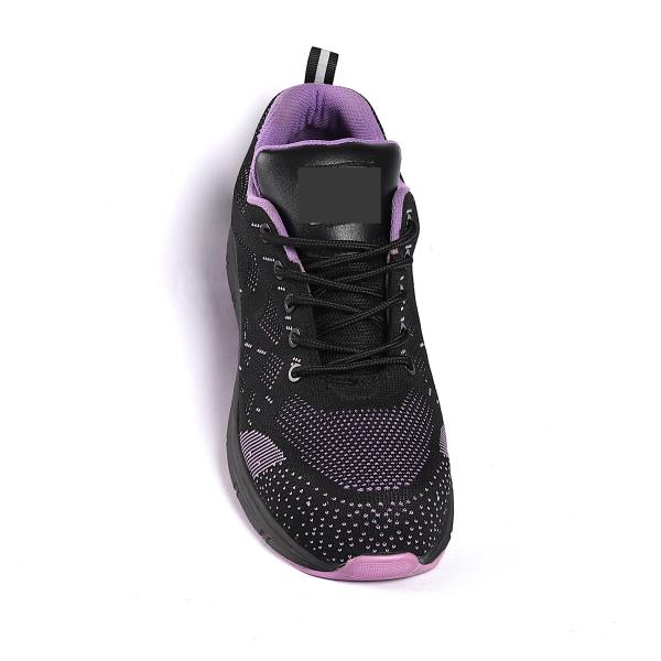 Breathable Anti Puncture Fly Knit Fabric Upper Safety Shoes With EVA Insole And Rubber Sole