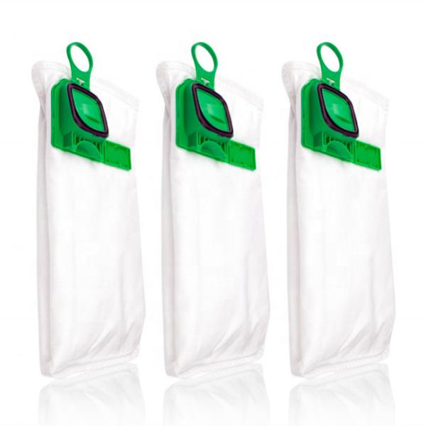 Sacos de filtro brancos do aspirador de p30 HEPA de Vorwerk Kobold VK140 150 27*13cm