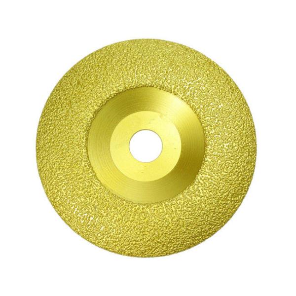 Изогнутый вакуум абразивного диска диска чашки диаманта 125mm паял