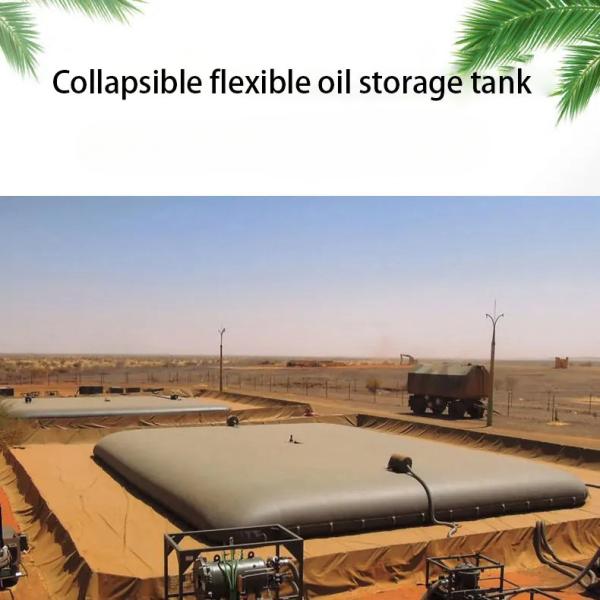 500L-80000L Collapsible Oil Bladder Tank , Big Oil Storage Tanks
