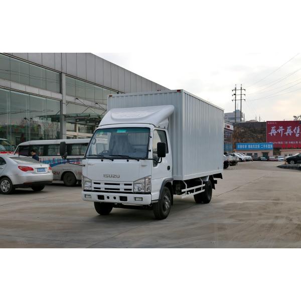 Cargo Trucks Isuzu 15 Tons Lorry Truck Van Box Diesel Engine 5.2L Displacement 4*2 Drive Mode