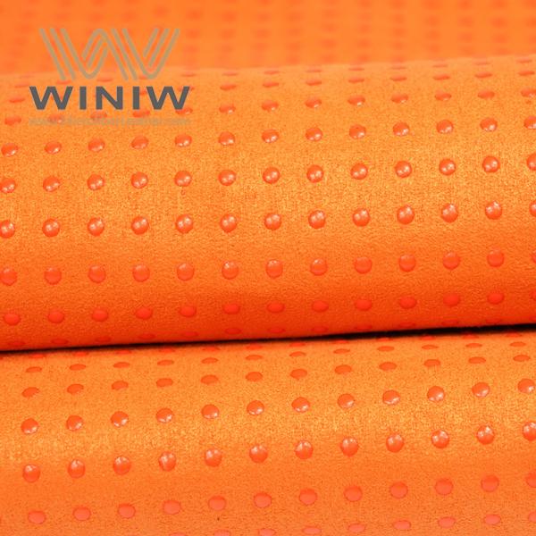 Plastic Gloves Faux Leather Non Slip Dot Microfiber Suede Soft Synthetic Leather