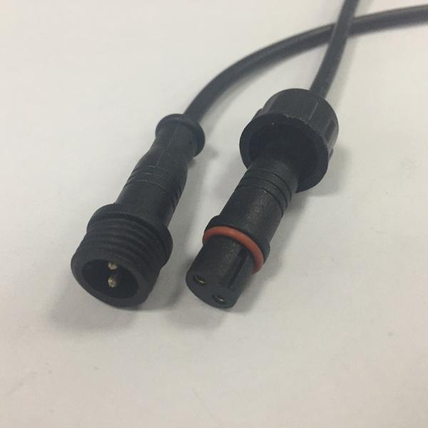 220V M8 2 Core Mini Waterproof Male And Female Cable